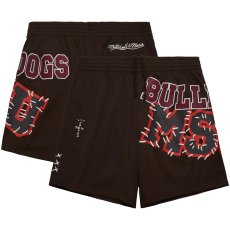 画像1: × Mitchell & Ness × UNIVERSITY OF Mississippi Bulldogs Mesh Shorts ミッチェルアンドネス ミシシッピブルドッグス メッシュ ショーツ (1)