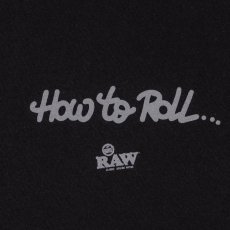 画像4: x RAW How to roll S/S Tee artwork by cleofus 半袖 Tシャツ (4)