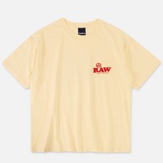 画像2: x RAW Slow Burning S/S Tee artwork by cleofus 半袖 Tシャツ (2)