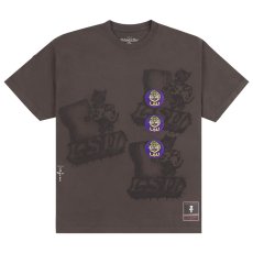 画像1: × Mitchell & Ness × UNIVERSITY OF Louisiana S/S Tee ミッチェルアンドネス ルイジアナ 半袖 Tシャツ (1)