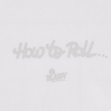 画像4: x RAW How to roll S/S Tee artwork by cleofus 半袖 Tシャツ (4)