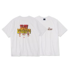 画像1: x RAW Slow Burning S/S Tee artwork by cleofus 半袖 Tシャツ (1)