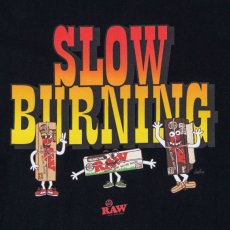 画像5: x RAW Slow Burning S/S Tee artwork by cleofus 半袖 Tシャツ (5)