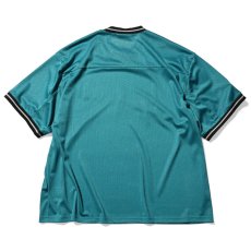 画像2: Script Logo Mesh Football Tee Green 半袖 メッシュ Tシャツ (2)