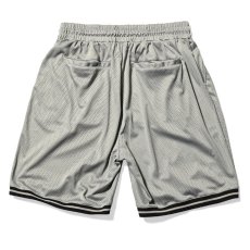 画像2: Script Logo Mesh Shorts Grey メッシュ ショーツ (2)