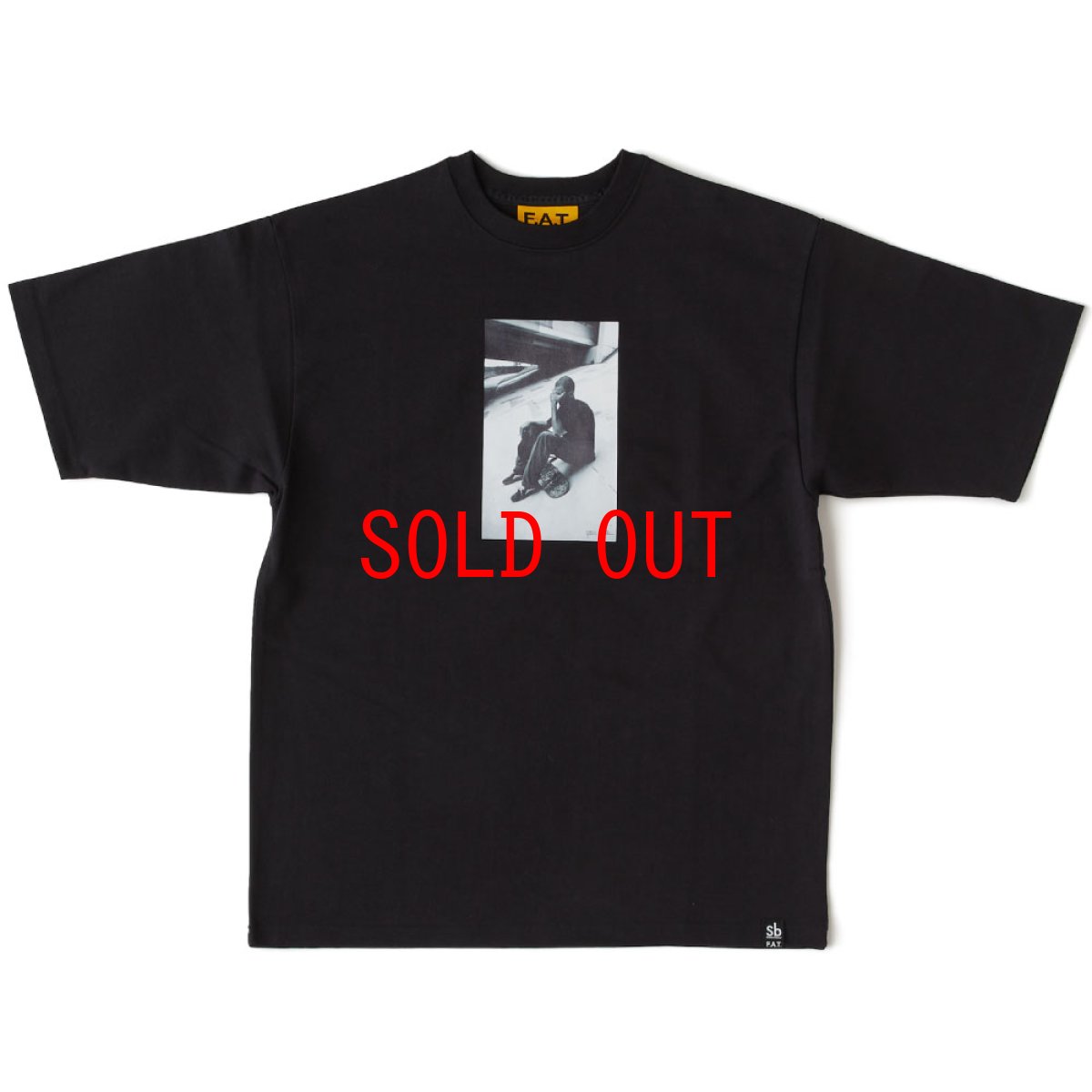 画像1: J.R. "HEART" S/S Tee Black 半袖 ヘビーオンス フォト Tシャツ (1)