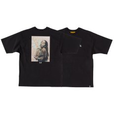 画像8: TAVU "SADE" S/S Tee Black 半袖 ヘビーオンス Tシャツ (8)