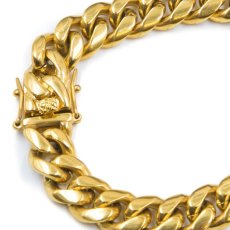 画像5: Miami Cuban Link Gold Bracelet 12mm ブレスレット ゴールド (5)