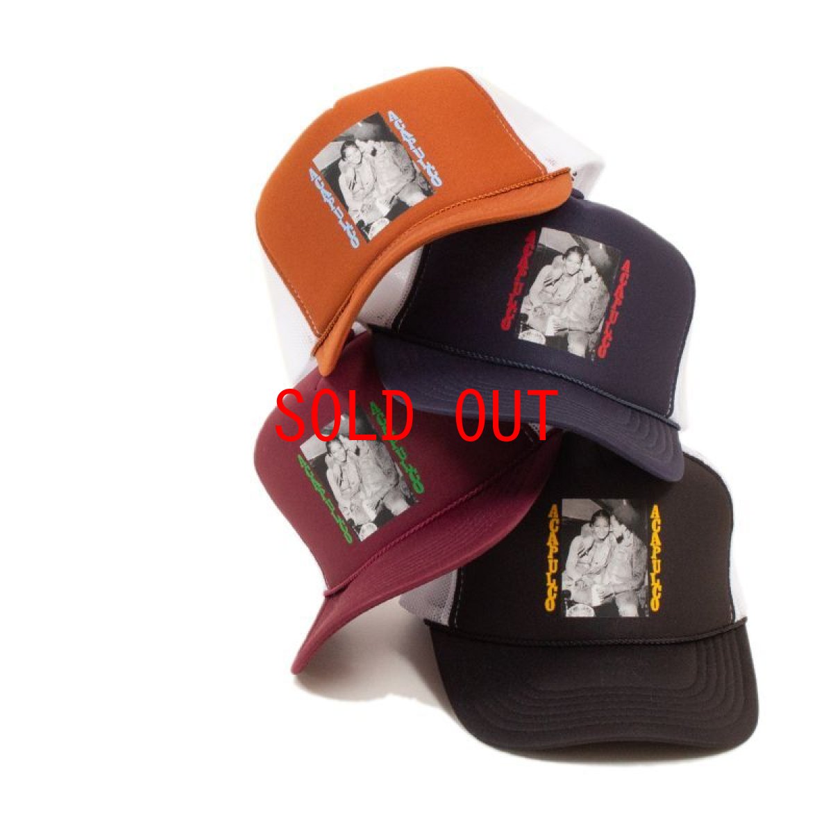 画像1: Drunk In Love Trucker Cap メッシュ キャンプ キャップ 帽子 (1)