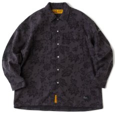 画像2: GIGASSOM Botanical Shirt Jacket ボタニカル シャツ ジャケット (2)