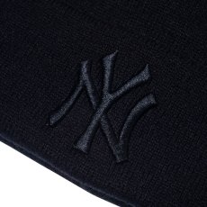 画像3: New York Yankees MLB Team Logo  Knit Cap ベーシック カフ ニット ニューヨーク ヤンキース キャップ 帽子 (3)