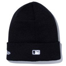 画像2: New York Yankees MLB Team Logo Knit Cap Black ベーシック カフ ニット ニューヨーク ヤンキース キャップ 帽子 (2)