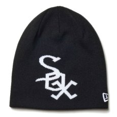 画像1: Chicago White Sox Beanie Cooperstown Knit Cap ビーニー シカゴ ホワイトソックス キャップ 帽子 (1)