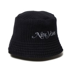 画像2: New York Magazine Knit Bucket Hat ニット バケット ハット マガジン キャップ 帽子 (2)