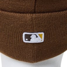 画像7: San Diego Padres MLB Team Logo PomPom Knit Cap ポンポン ニット リブ サンディエゴ パドレス キャップ 帽子 (7)