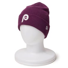 画像2: Philadelphia Phillies MLB Team Logo Knit Cap ベーシック カフ ニット フィラデルフィア フィリーズ キャップ 帽子 (2)