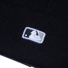 画像4: New York Yankees MLB Team Logo Knit Cap Black ベーシック カフ ニット ニューヨーク ヤンキース キャップ 帽子 (4)