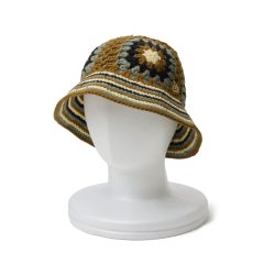 画像3: Croche Bucket Knit Hat クロシェ ニット バケット ハット キャップ 帽子 (3)