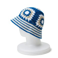 画像5: Croche Bucket Knit Hat クロシェ ニット バケット ハット キャップ 帽子 (5)