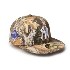 画像1: 59Fifty New York Yankees Cap Realtree Camo ニューヨーク ヤンキース リアルツリー カモ キャップ 帽子 (1)