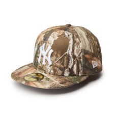 画像3: 59Fifty New York Yankees Cap Realtree Camo ニューヨーク ヤンキース リアルツリー カモ キャップ 帽子 (3)