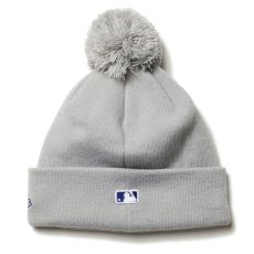 画像2: Los Angeles Dodgers MLB Team Logo PomPom Knit Cap ポンポン ニット リブ ロサンゼルス ドジャース キャップ 帽子 (2)