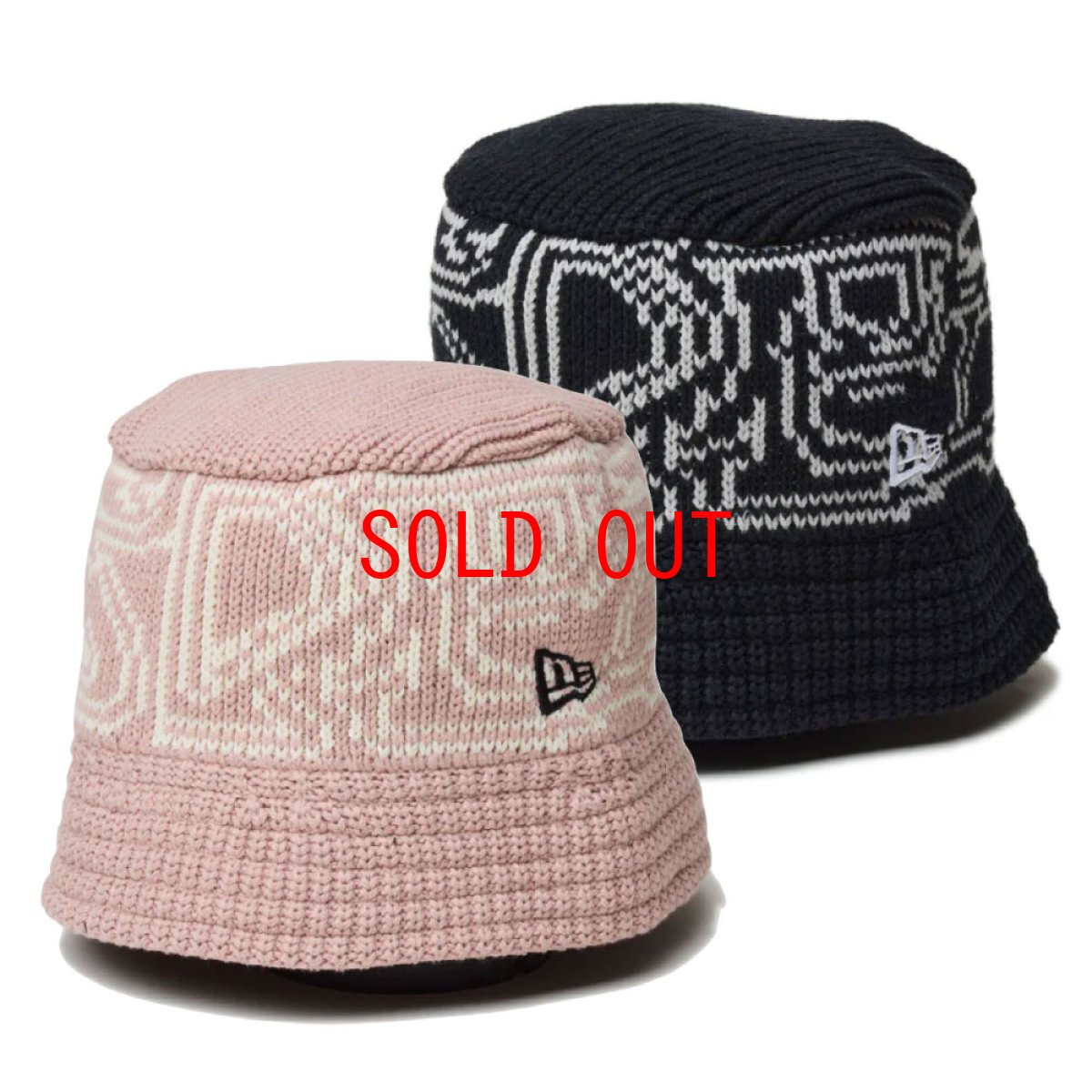 画像1: Shinknownsuke Dots Per Inch  Knit Bucket Hat ニットバケット ハット キャップ 帽子 (1)