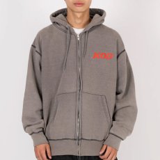 画像12: KING OF DIGGIN’ Faded Zip Sweat Hoodie” Washed ジップ スウェットフーディ ヘヴィ 12.4oz DJ MURO (12)