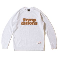 画像1: Temptations Raglan Sleeve Crew neck Sweat shirt クルーネック スウェット (1)