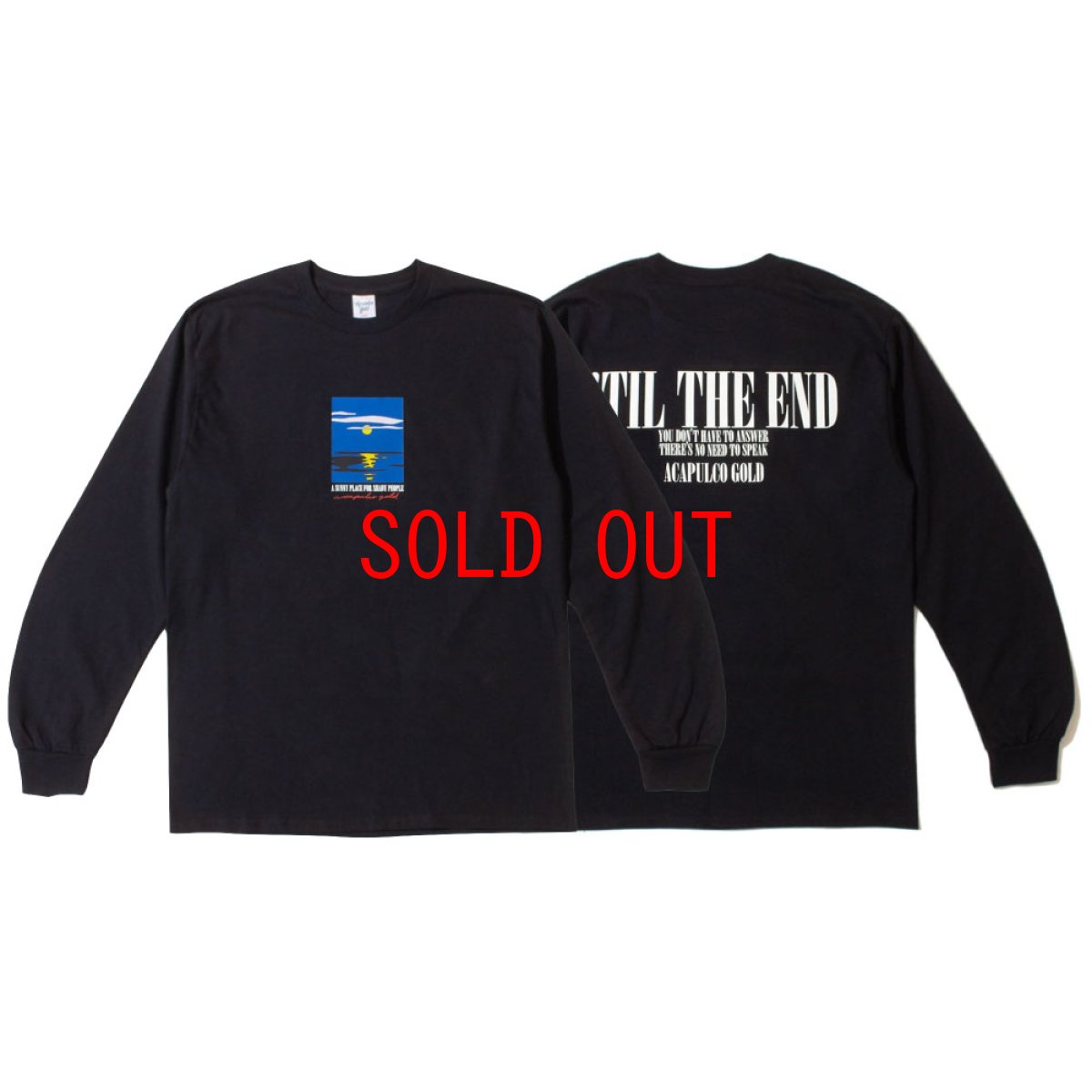 画像1: Til The End L/S Tee 長袖 Tシャツ (1)