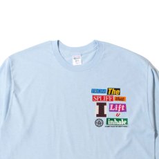 画像6: Get High L/S Tee Light Blue 長袖 Tシャツ (6)