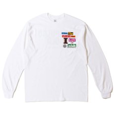 画像2: Get High L/S Tee White 長袖 Tシャツ (2)