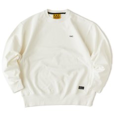 画像2: AUTHENTIC Solid Cut&Saw Sweat 長袖 ヘビーオンス クルーネック スウェット Tシャツ (2)