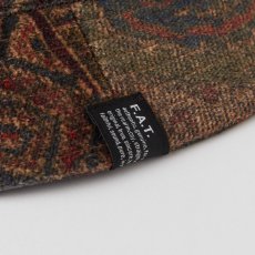 画像2: BELLRAL Military Corduroy Paisley Hat ミリタリー 6パネル コーデュロイ ペイズリー ハット 帽子 (2)