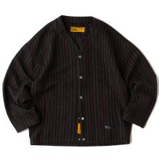 画像2: HERRINGAN Cardigan ストライプ スナップ カーディガン (2)