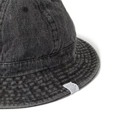 画像2: NICOL Military Denim Hat ミリタリー 6パネル デニム ハット 帽子 (2)