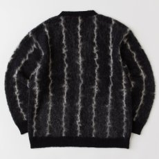 画像3: THUNDAGAN Thunder Cardigan ランダム ストライプ モヘア カーディガン (3)