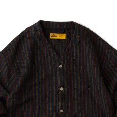 画像7: HERRINGAN Cardigan ストライプ スナップ カーディガン (7)