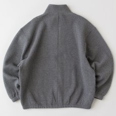 画像3: QUILHALF Quilting Half Zip Sweat Shirt GRY キルティング ハーフ ジップ スウェット シャツ (3)