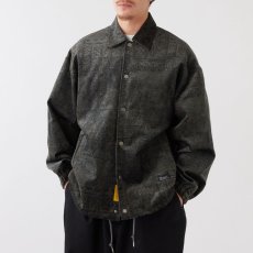 画像1: WALESLEY Corduroy Patchwork Paisley Coach Jacket コーデュロイ パッチワーク調 ペイズリー コーチ ジャケット (1)