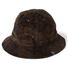 画像1: BELLSLEY Military Corduroy Paisley Hat ミリタリー 6パネル コーデュロイ ペイズリー ハット 帽子 (1)