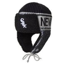 画像3: MLB Chicago White Sox Knit Trapper シカゴ ホワイトソックス ニット トラッパー キャップ 帽子 (3)