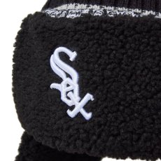 画像7: MLB Chicago White Sox Knit Trapper シカゴ ホワイトソックス ニット トラッパー キャップ 帽子 (7)