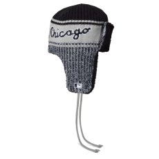 画像5: MLB Chicago White Sox Knit Trapper シカゴ ホワイトソックス ニット トラッパー キャップ 帽子 (5)