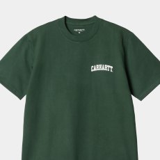 画像5: University Small Script S/S Arch Logo Tee GRN ロゴ 半袖 アーチロゴ カレッジ Tシャツ (5)