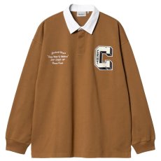 画像5: Brown Ducks L/S Rugby Shirt BRN 長袖 ラグジャー ラグビー シャツ (5)