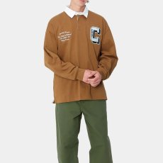 画像9: Brown Ducks L/S Rugby Shirt BRN 長袖 ラグジャー ラグビー シャツ (9)