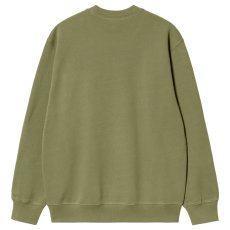 画像4: Logo Crewneck Sweat Capulet Green カーハート クルーネック スウェット シャツ (4)