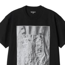 画像6: Bib Overall S/S Tee Black 半袖 ビブオーバーオール フォト Tシャツ (6)