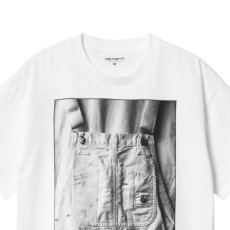 画像6: Bib Overall S/S Tee White 半袖 ビブオーバーオール フォト Tシャツ (6)